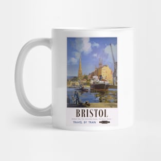 Vintage British Railways poster Bristol Mug